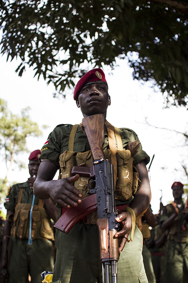 Militaires SPLA, Yambio, Soudan du Sud ©A.G.Militaires SPLA, Yambio, Soudan du Sud ©A.G.